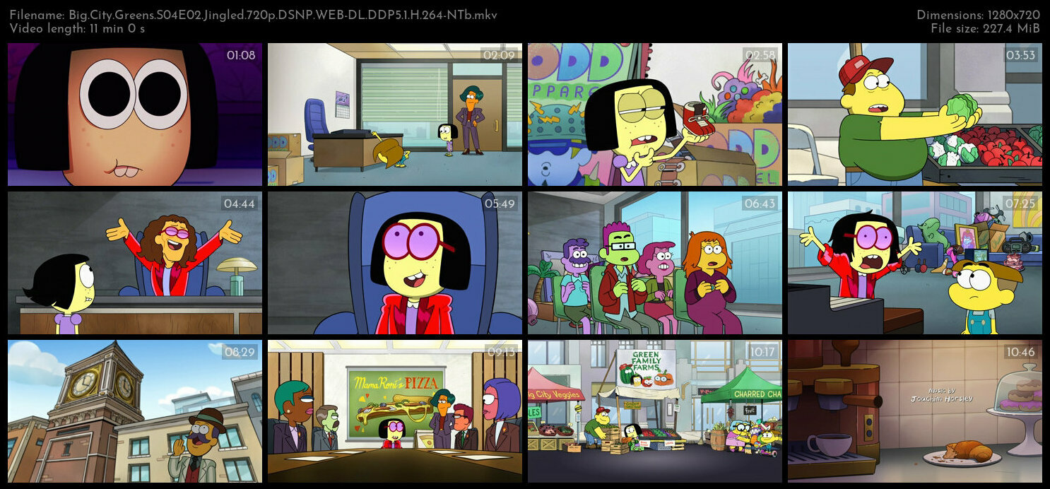 Big City Greens S04E02 Jingled 720p DSNP WEB DL DDP5 1 H 264 NTb TGx