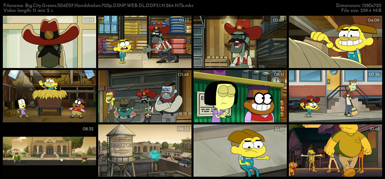 Big City Greens S04E07 Handshaken 720p DSNP WEB DL DDP5 1 H 264 NTb TGx