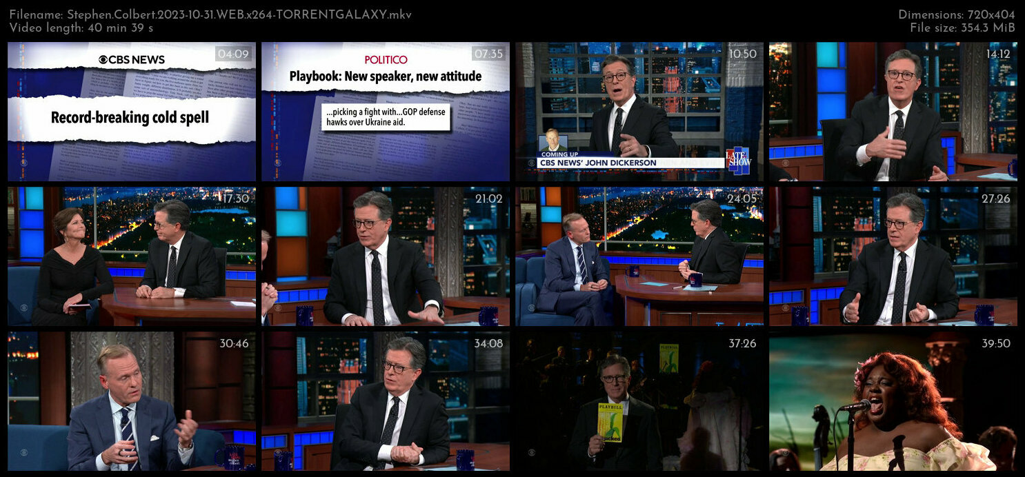 Stephen Colbert 2023 10 31 WEB x264 TORRENTGALAXY