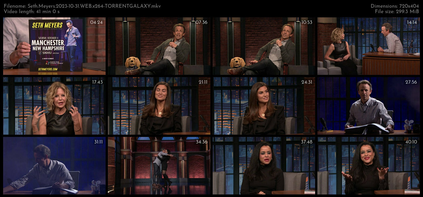 Seth Meyers 2023 10 31 WEB x264 TORRENTGALAXY