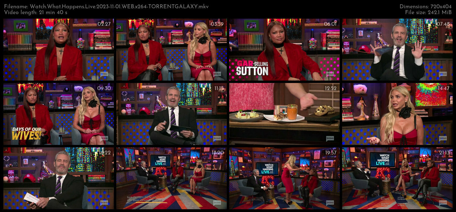 Watch What Happens Live 2023 11 01 WEB x264 TORRENTGALAXY