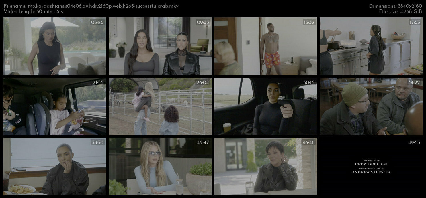 The Kardashians S04E06 DV HDR 2160p WEB H265 SuccessfulCrab TGx