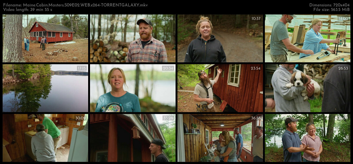 Maine Cabin Masters S09E02 WEB x264 TORRENTGALAXY