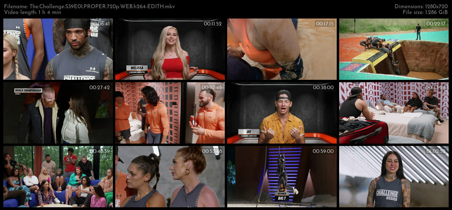 The Challenge S39E01 PROPER 720p WEB h264 EDITH TGx