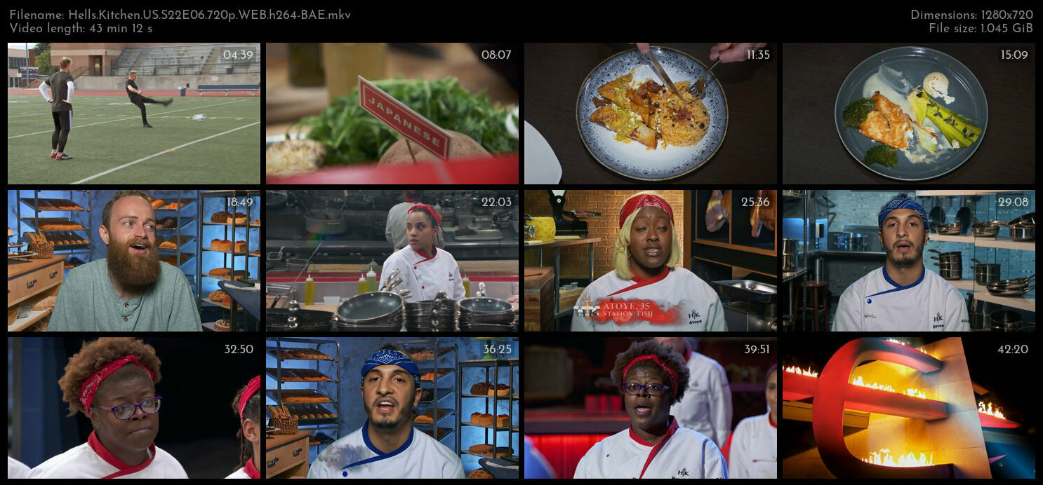 Hells Kitchen US S22E06 720p WEB h264 BAE TGx