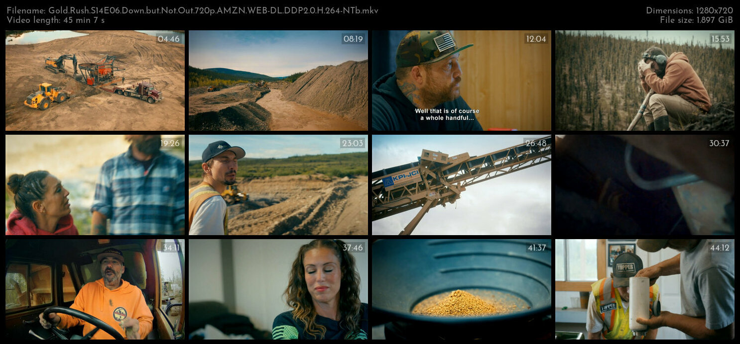 Gold Rush S14E06 Down but Not Out 720p AMZN WEB DL DDP2 0 H 264 NTb TGx