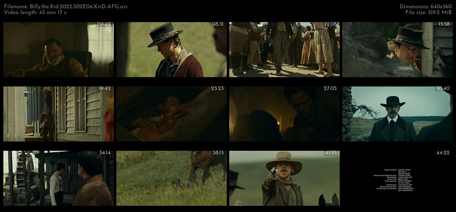 Billy the Kid 2022 S02E04 XviD AFG TGx