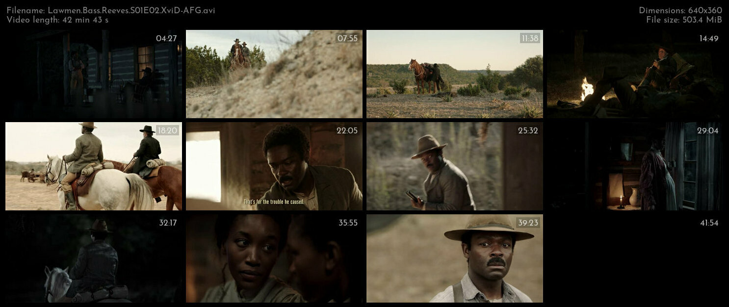 Lawmen Bass Reeves S01E02 XviD AFG TGx