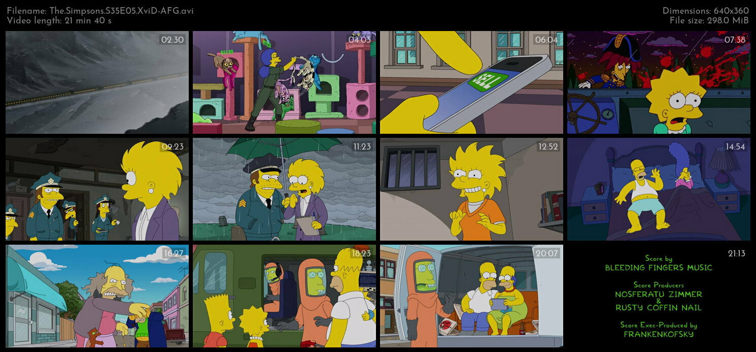 The Simpsons S35E05 XviD AFG TGx