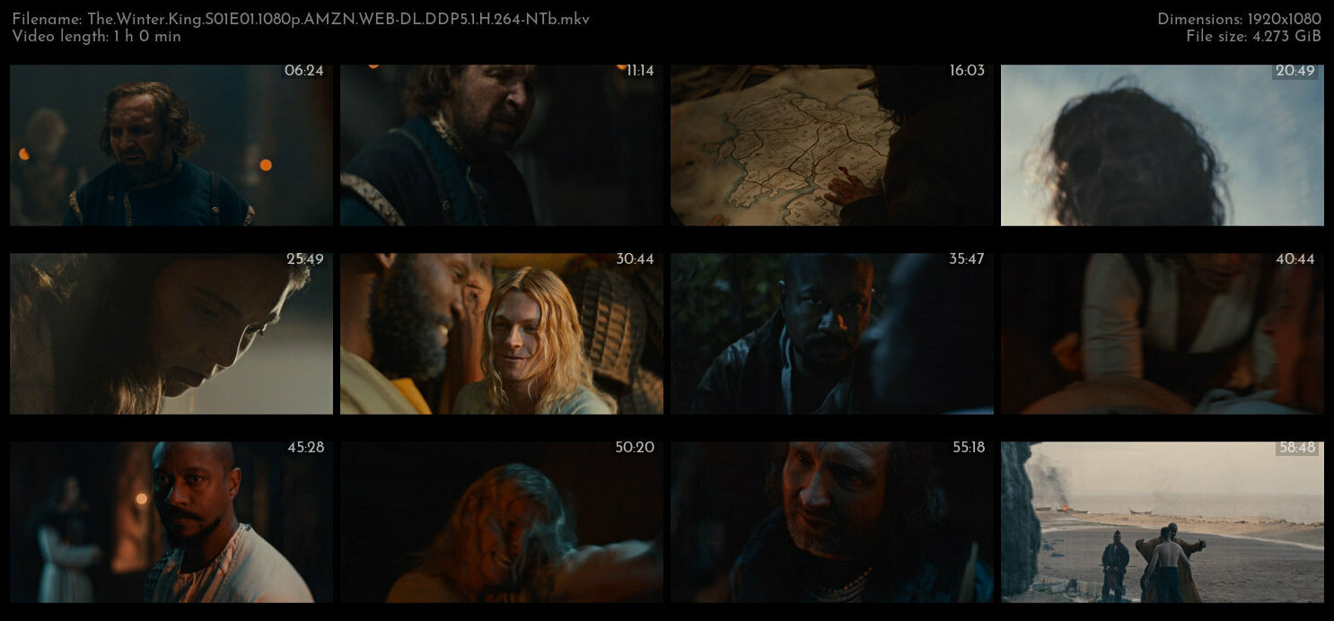The Winter King S01 COMPLETE 1080p AMZN WEB DL DDP5 1 H 264 NTb TGx