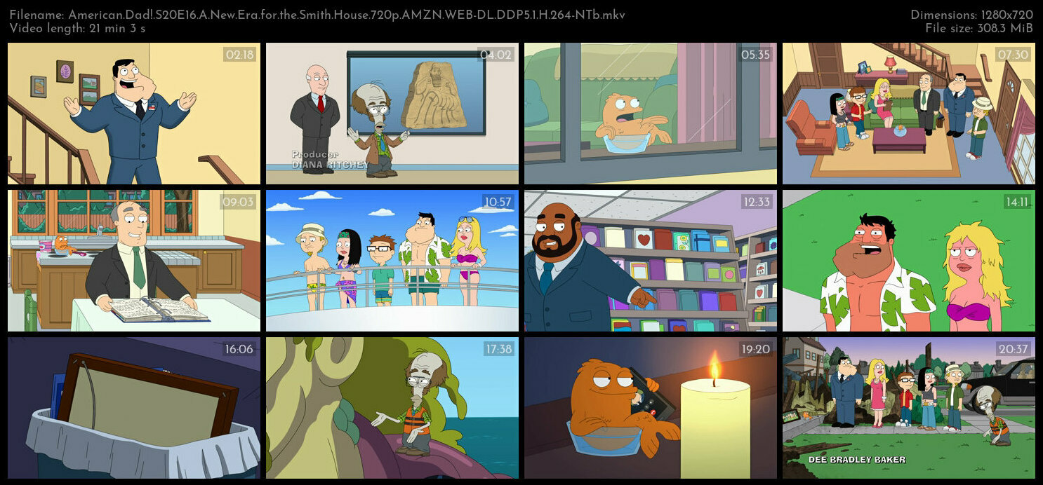 American Dad S20E16 A New Era for the Smith House 720p AMZN WEB DL DDP5 1 H 264 NTb TGx