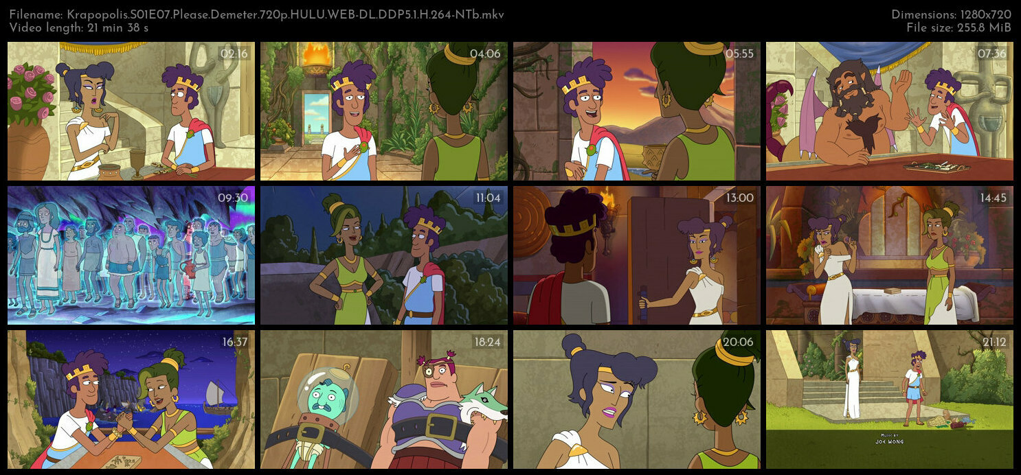 Krapopolis S01E07 Please Demeter 720p HULU WEB DL DDP5 1 H 264 NTb TGx