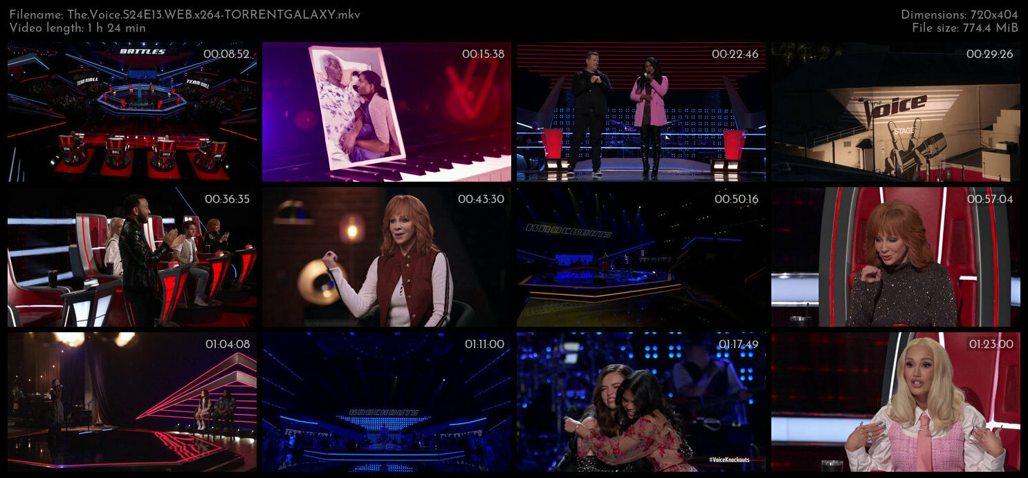 The Voice S24E13 WEB x264 TORRENTGALAXY