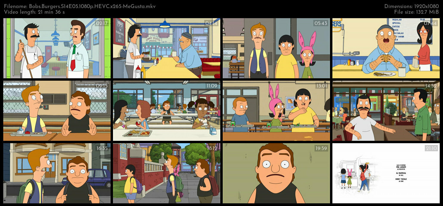 Bobs Burgers S14E05 1080p HEVC x265 MeGusta TGx