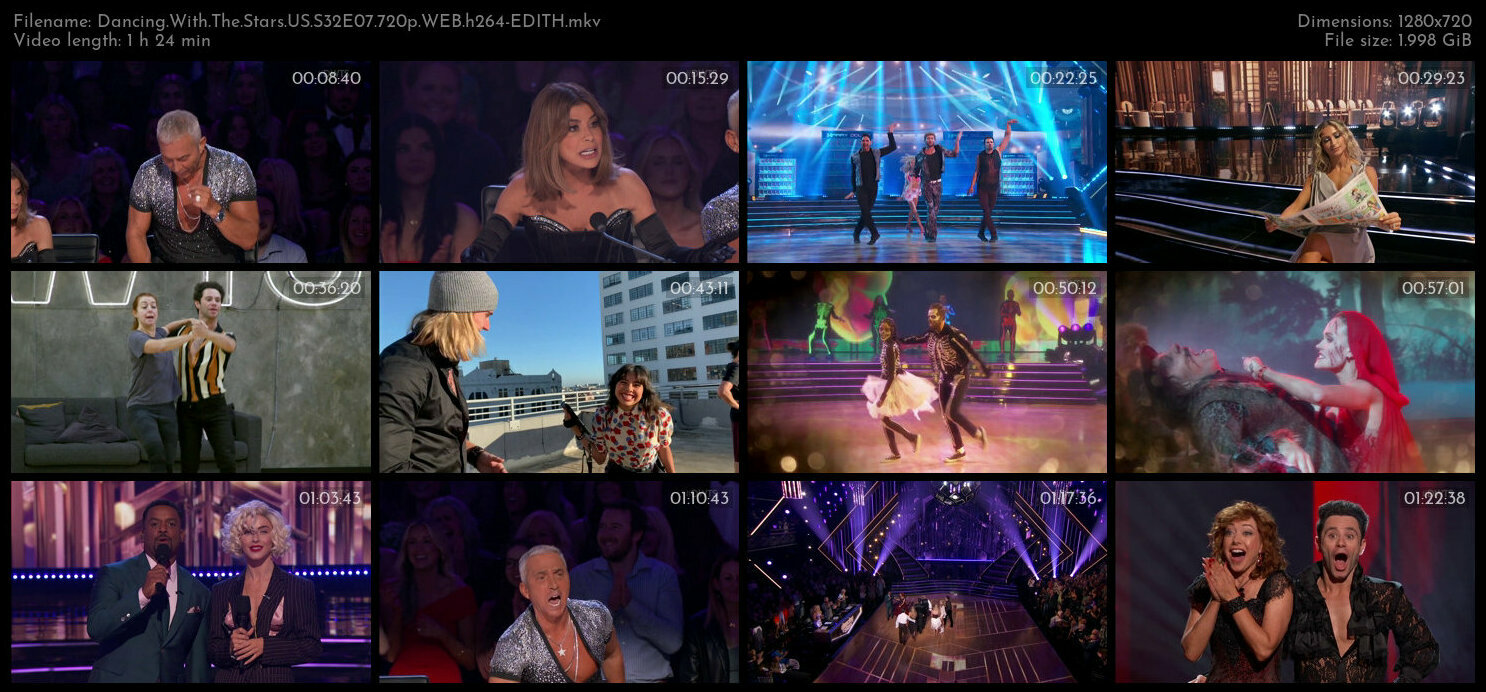 Dancing With The Stars US S32E07 720p WEB h264 EDITH TGx