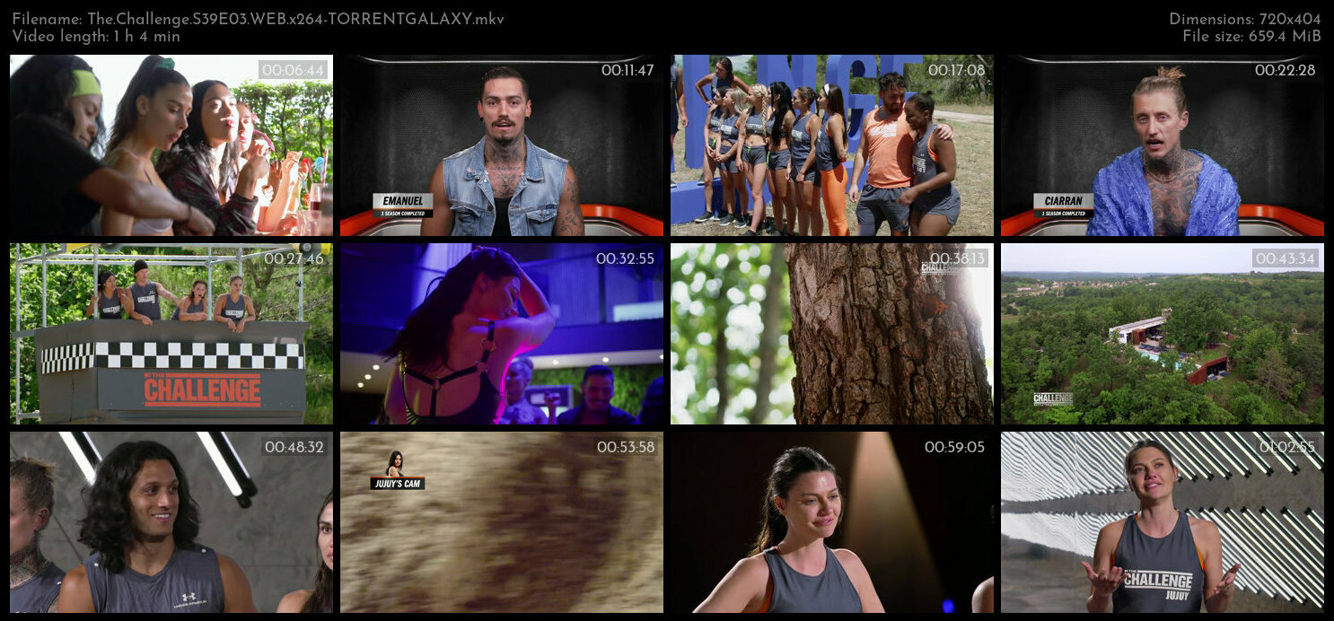 The Challenge S39E03 WEB x264 TORRENTGALAXY