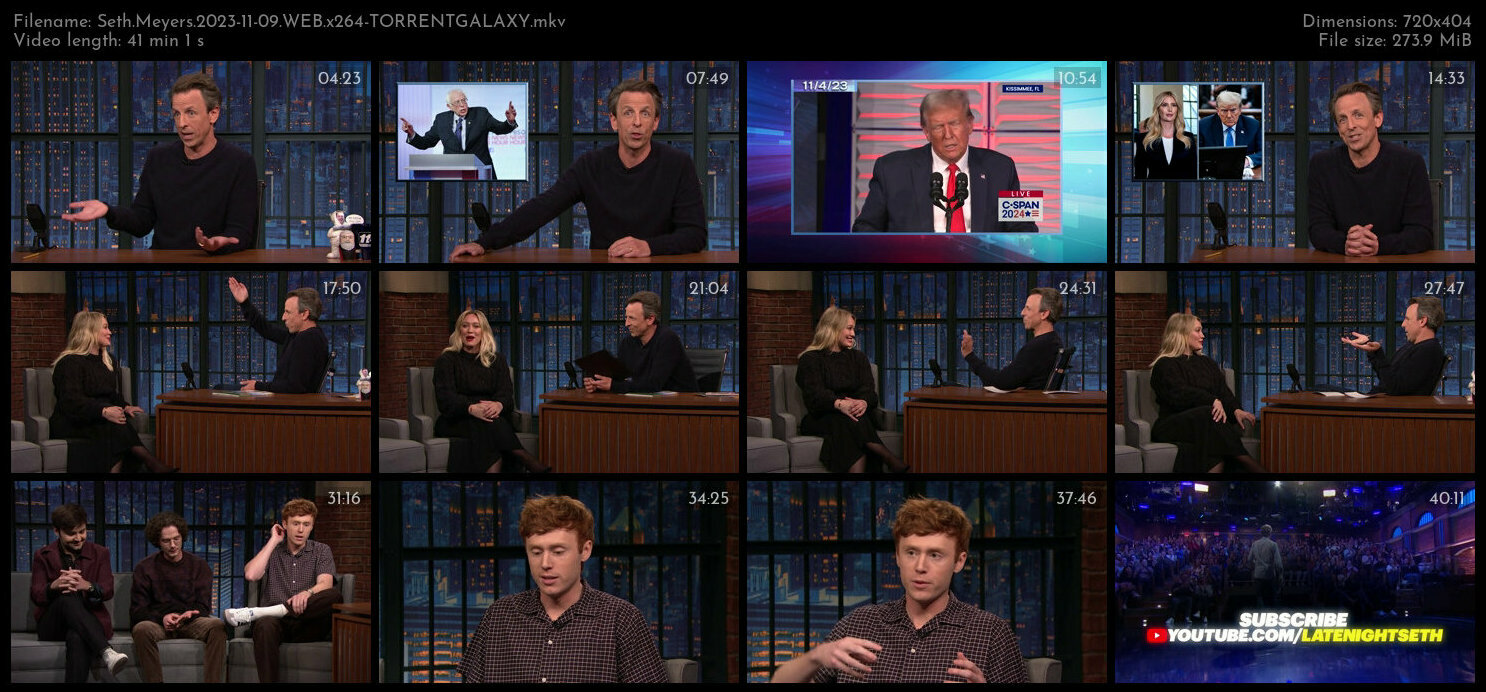 Seth Meyers 2023 11 09 WEB x264 TORRENTGALAXY