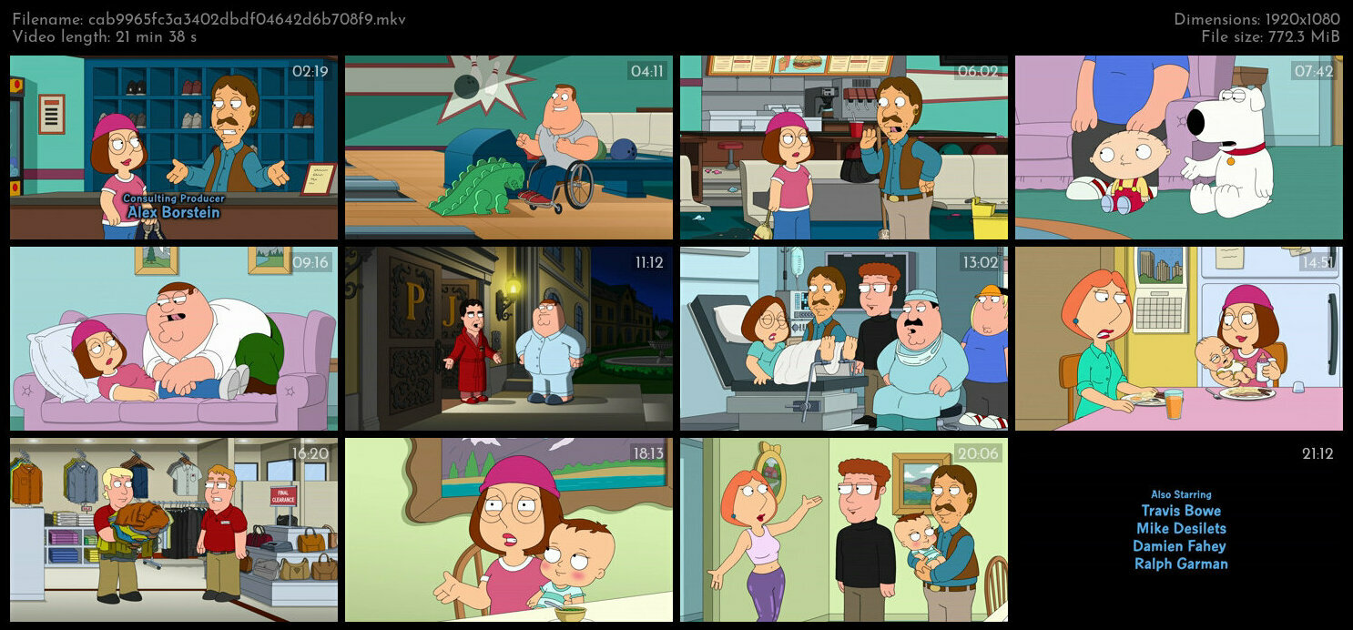 Family Guy S22E01 Fertilized Megg 1080p DSNP WEB DL DDP5 1 H 264 NTb TGx