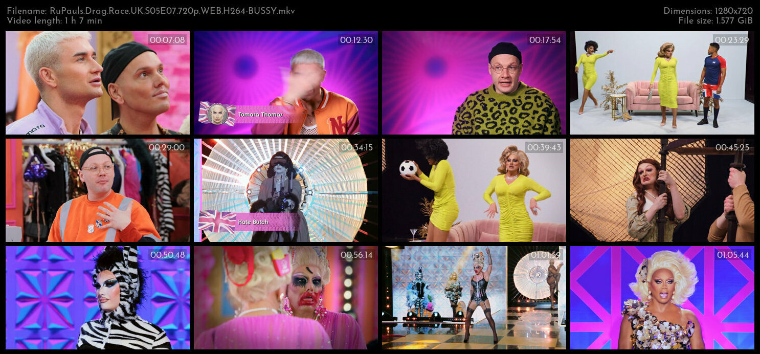 RuPauls Drag Race UK S05E07 720p WEB H264 BUSSY TGx