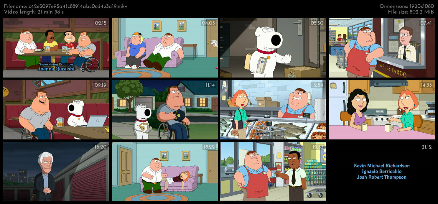 Family Guy S22E02 Supermarket Pete 1080p DSNP WEB DL DDP5 1 H 264 NTb TGx