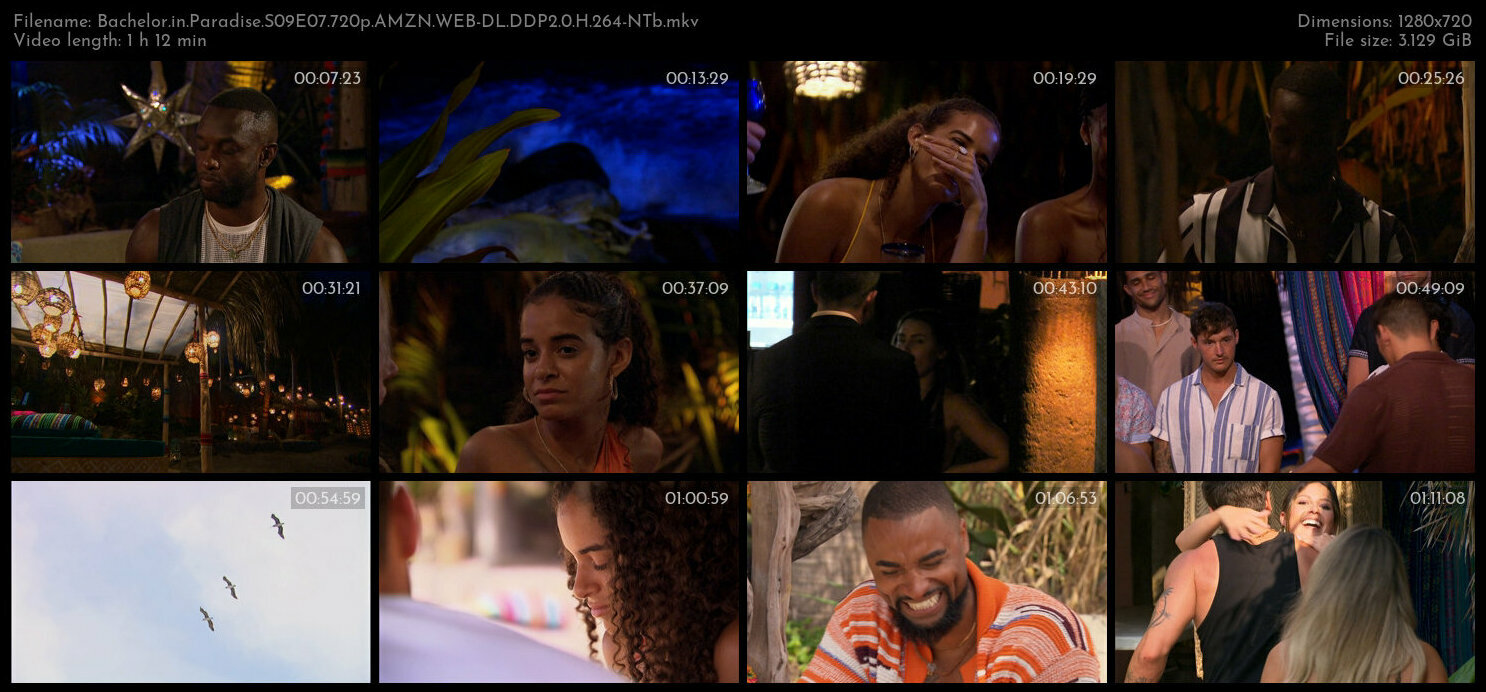 Bachelor in Paradise S09E07 720p AMZN WEB DL DDP2 0 H 264 NTb TGx