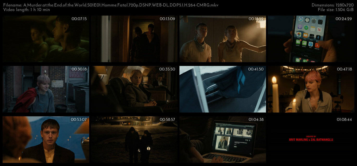 A Murder at the End of the World S01E01 Homme Fatal 720p DSNP WEB DL DDP5 1 H 264 CMRG TGx
