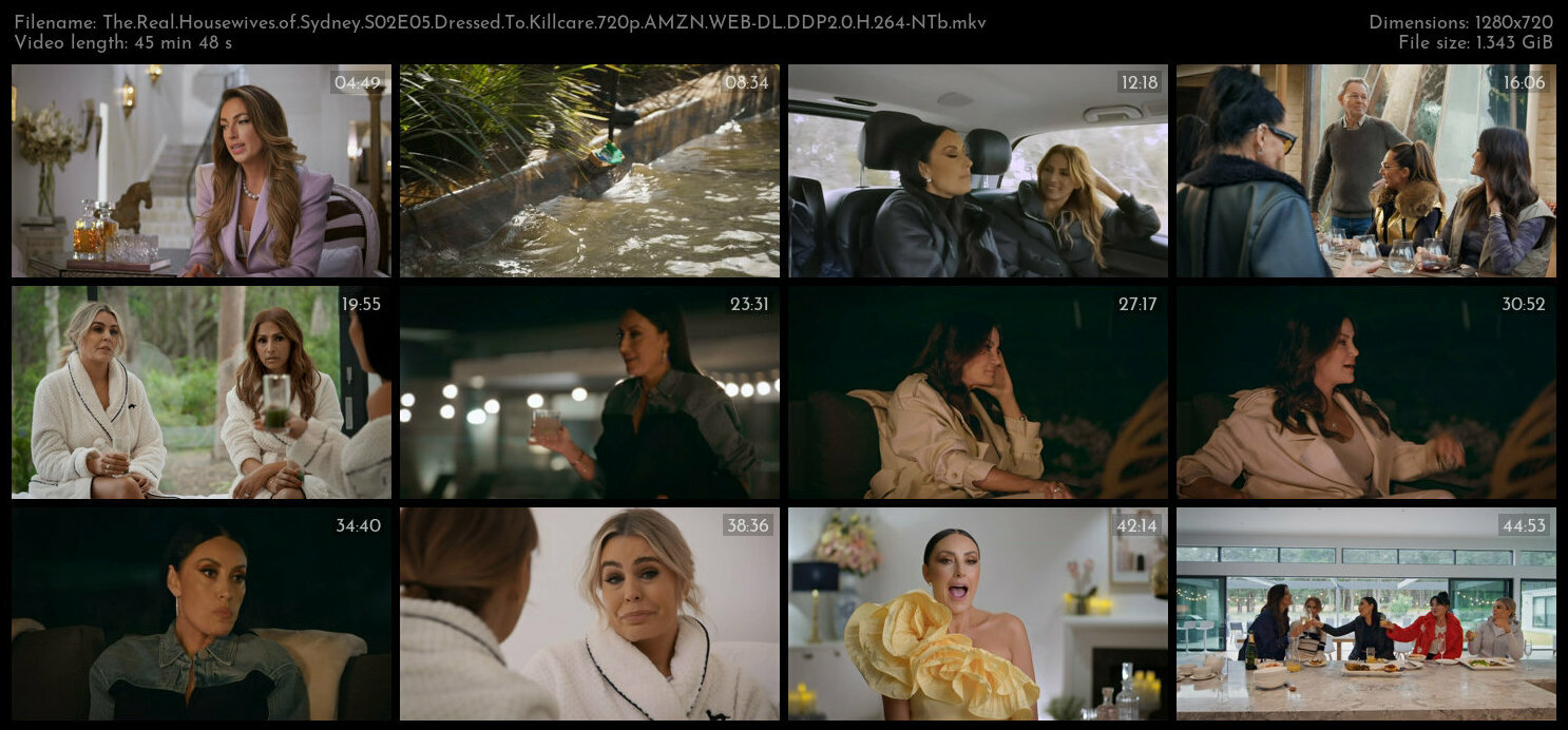 The Real Housewives of Sydney S02E05 Dressed To Killcare 720p AMZN WEB DL DDP2 0 H 264 NTb TGx