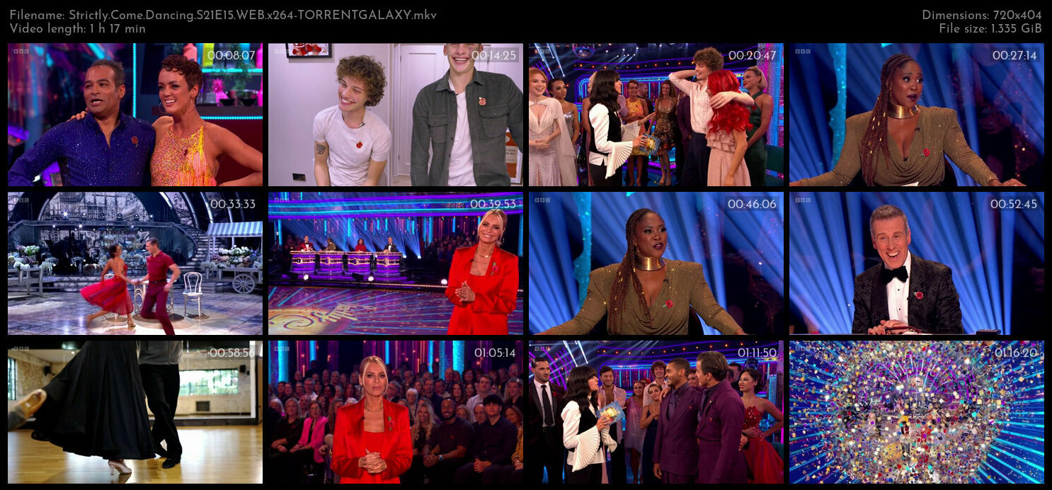 Strictly Come Dancing S21E15 WEB x264 TORRENTGALAXY