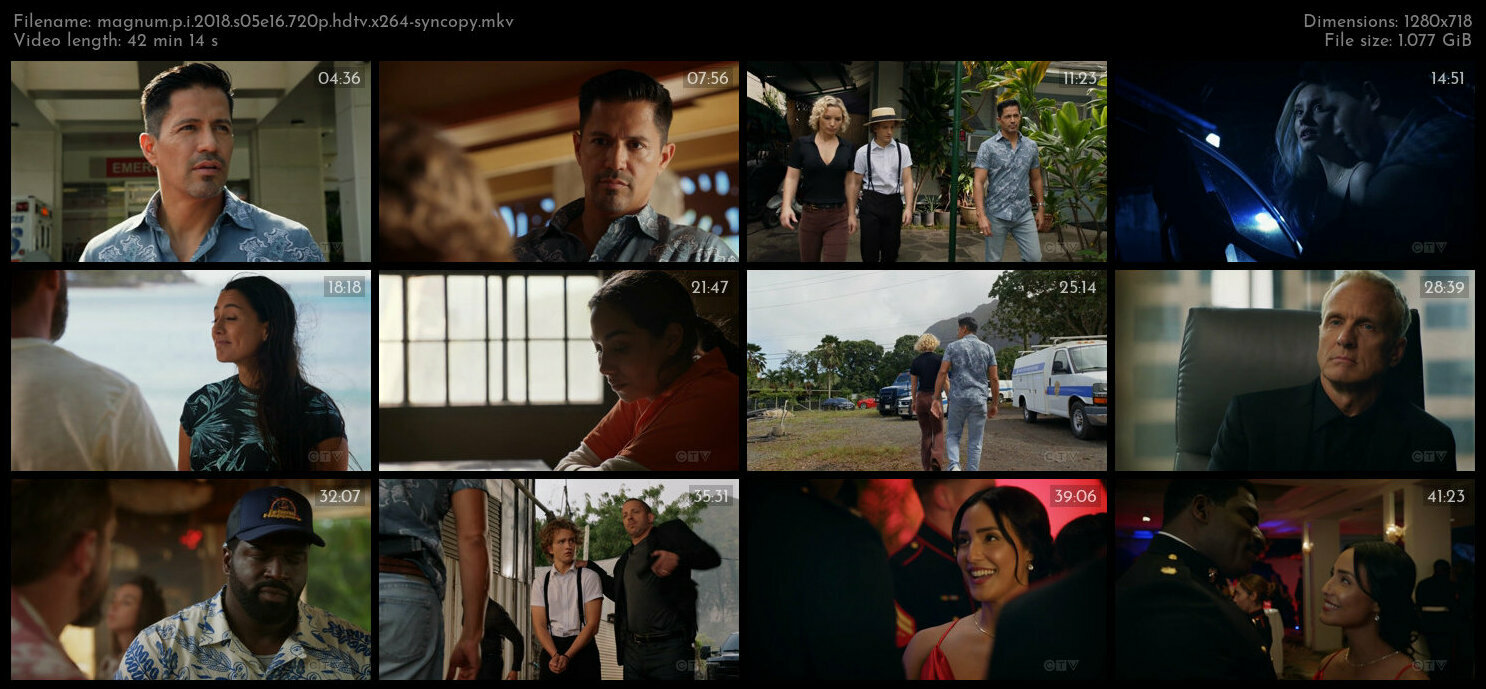 Magnum P I 2018 S05E16 720p HDTV x264 SYNCOPY TGx