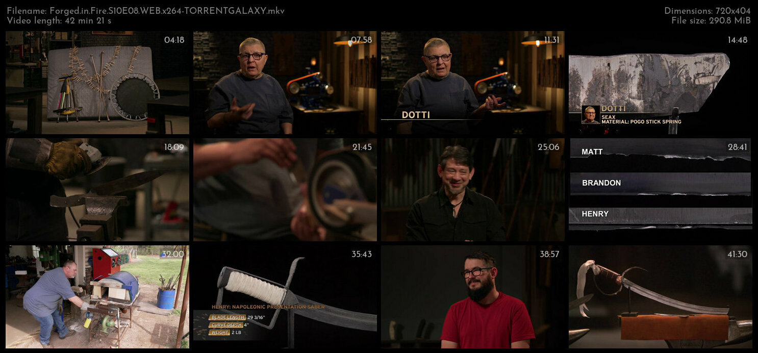 Forged in Fire S10E08 WEB x264 TORRENTGALAXY