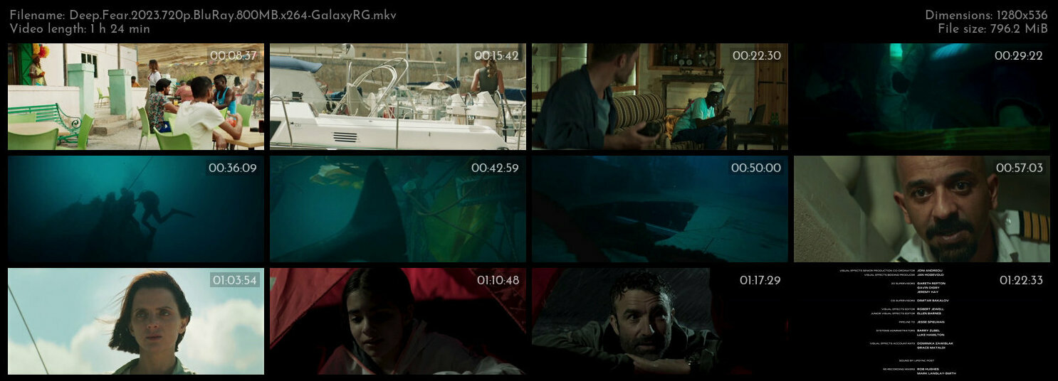 Deep Fear 2023 720p BluRay 800MB x264 GalaxyRG