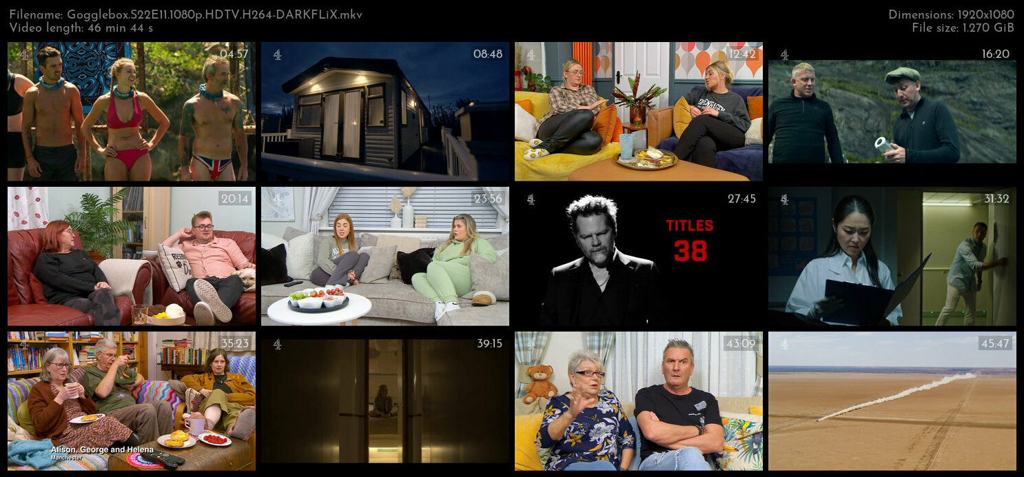 Gogglebox S22E11 1080p HDTV H264 DARKFLiX TGx