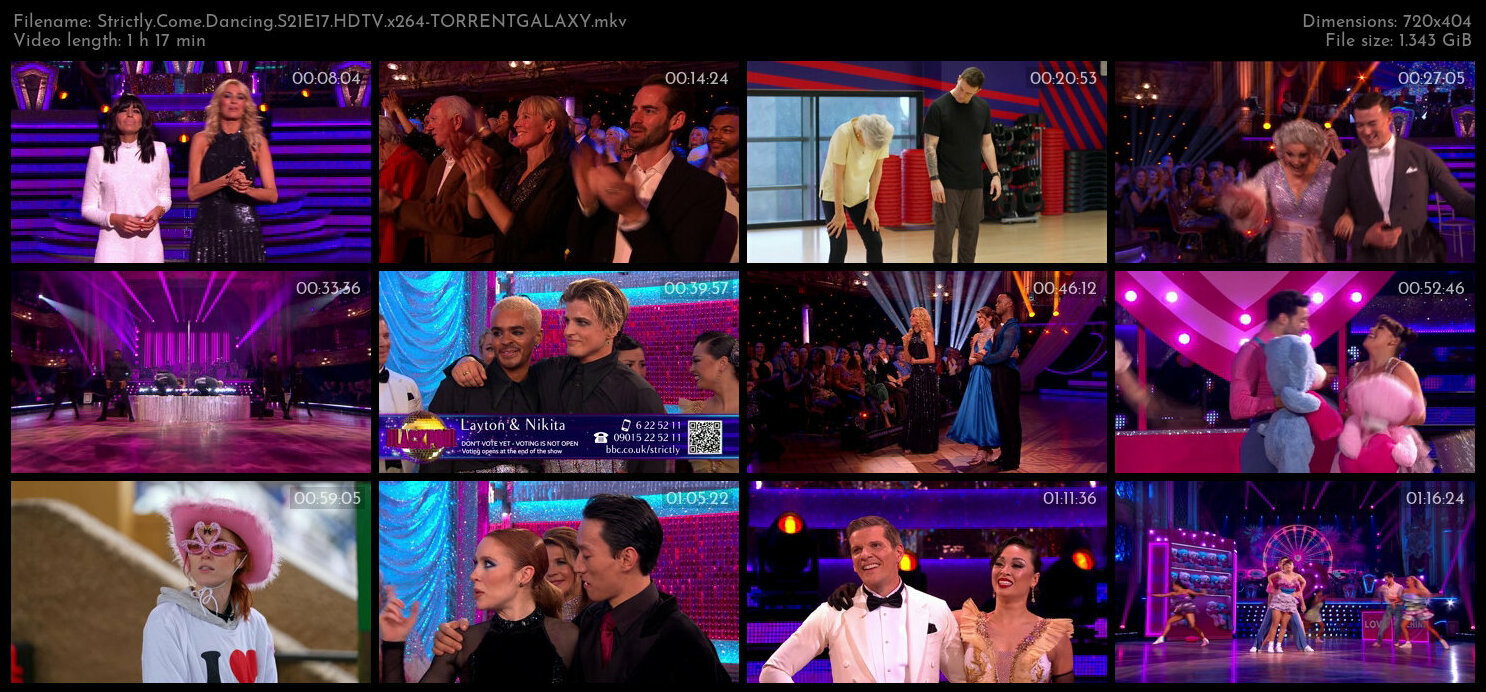 Strictly Come Dancing S21E17 HDTV x264 TORRENTGALAXY