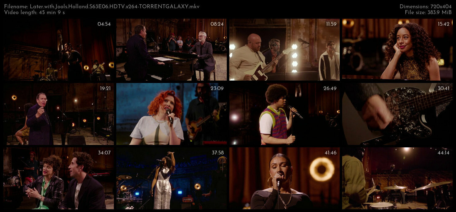 Later with Jools Holland S63E06 HDTV x264 TORRENTGALAXY