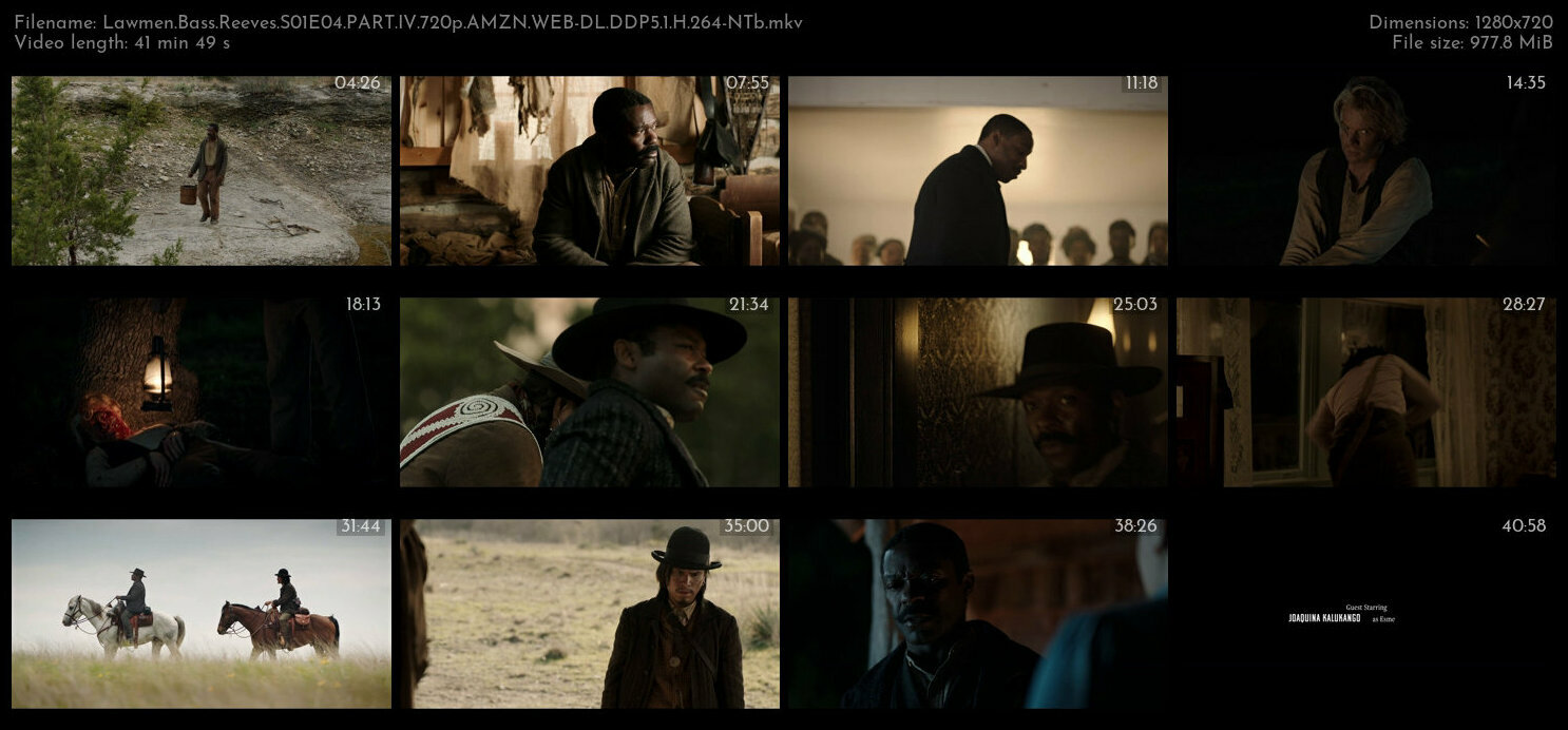 Lawmen Bass Reeves S01E04 PART IV 720p AMZN WEB DL DDP5 1 H 264 NTb TGx