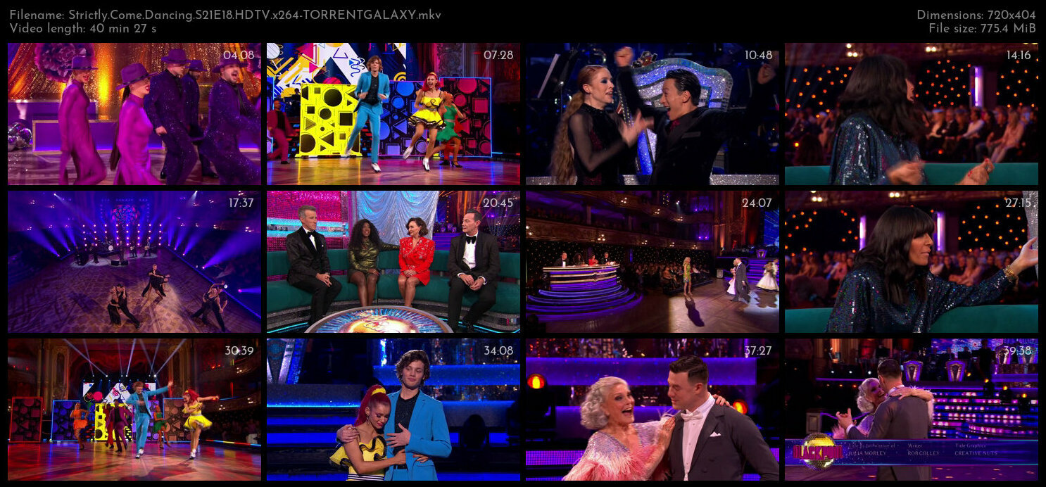 Strictly Come Dancing S21E18 HDTV x264 TORRENTGALAXY