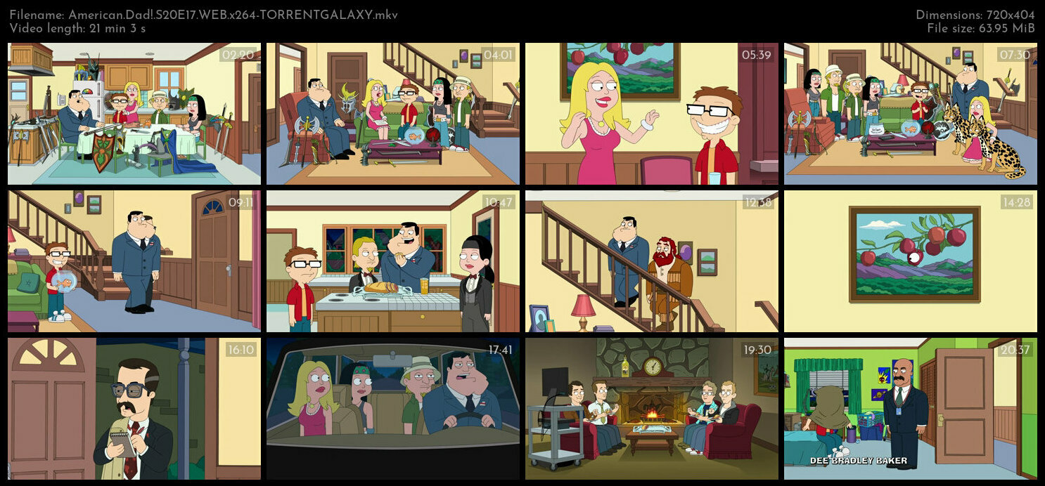 American Dad S20E17 WEB x264 TORRENTGALAXY