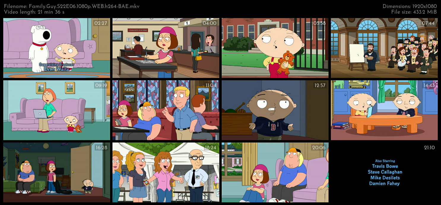 Family Guy S22E06 1080p WEB h264 BAE TGx