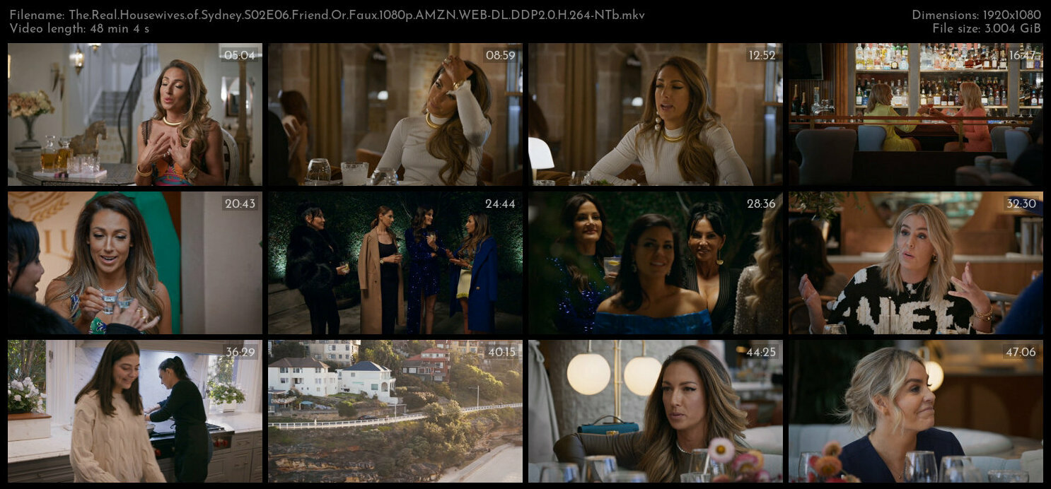 The Real Housewives of Sydney S02E06 Friend Or Faux 1080p AMZN WEB DL DDP2 0 H 264 NTb TGx