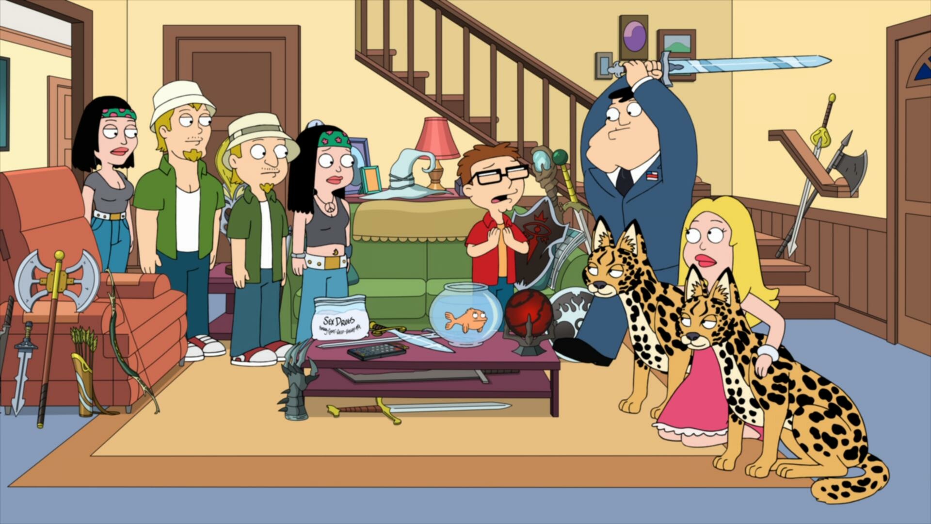 American Dad S20E17 Between a Ring and a Hardass 1080p DSNP WEB DL DDP5 1 H 264 NTb TGx