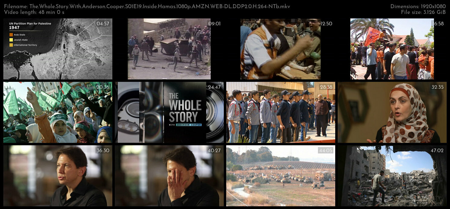 The Whole Story With Anderson Cooper S01E19 Inside Hamas 1080p AMZN WEB DL DDP2 0 H 264 NTb TGx