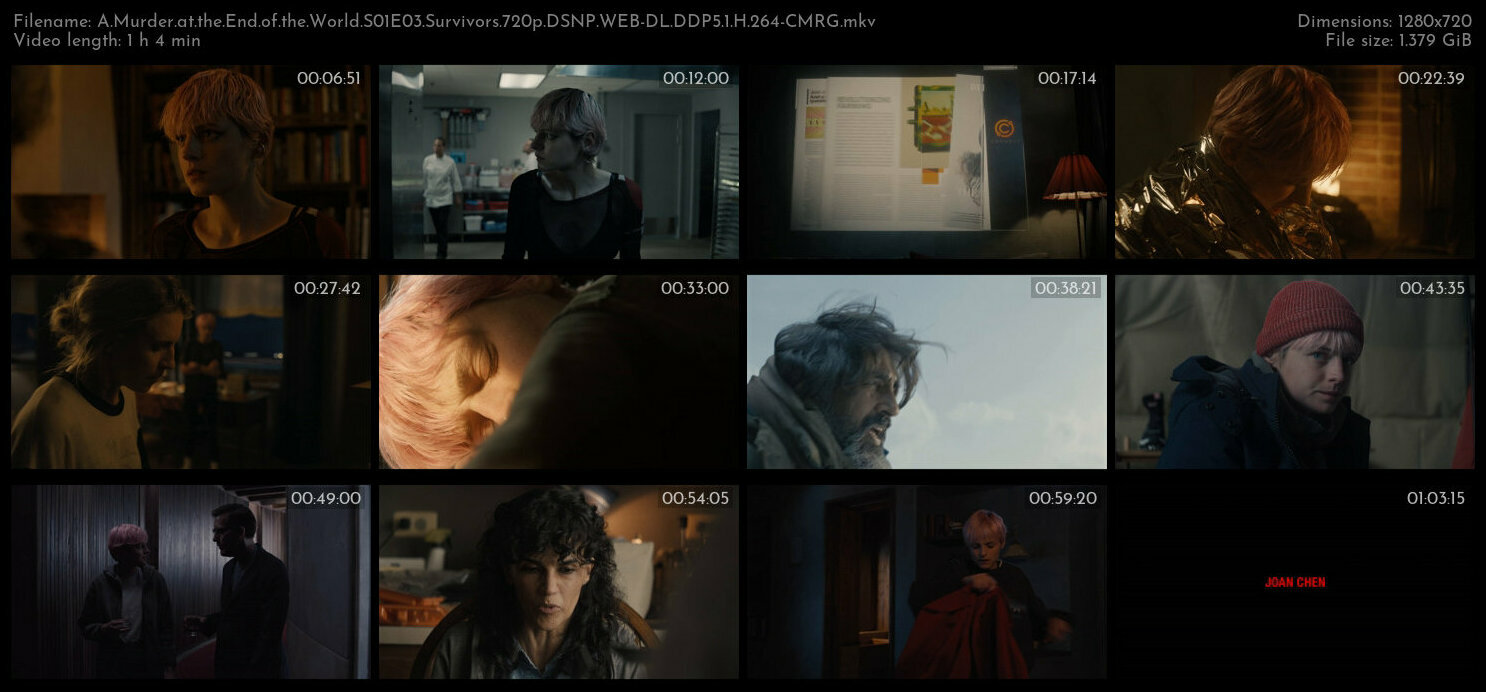A Murder at the End of the World S01E03 Survivors 720p DSNP WEB DL DDP5 1 H 264 CMRG TGx