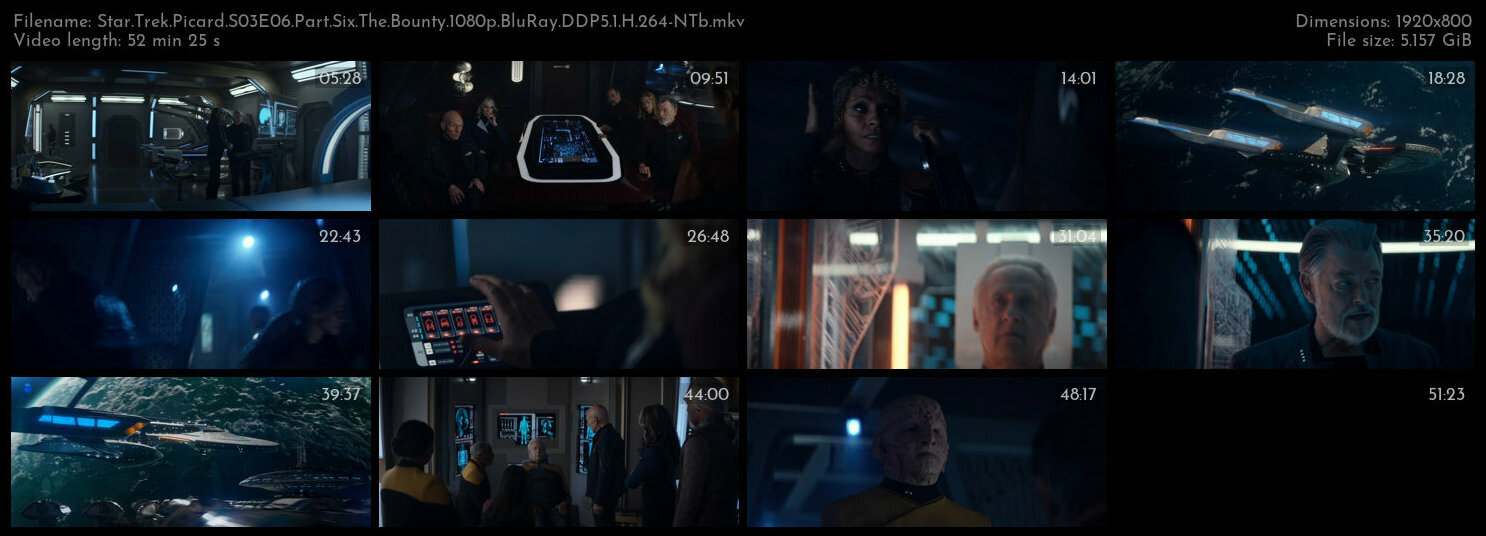 Star Trek Picard S03E06 Part Six The Bounty 1080p BluRay DDP5 1 H 264 NTb TGx