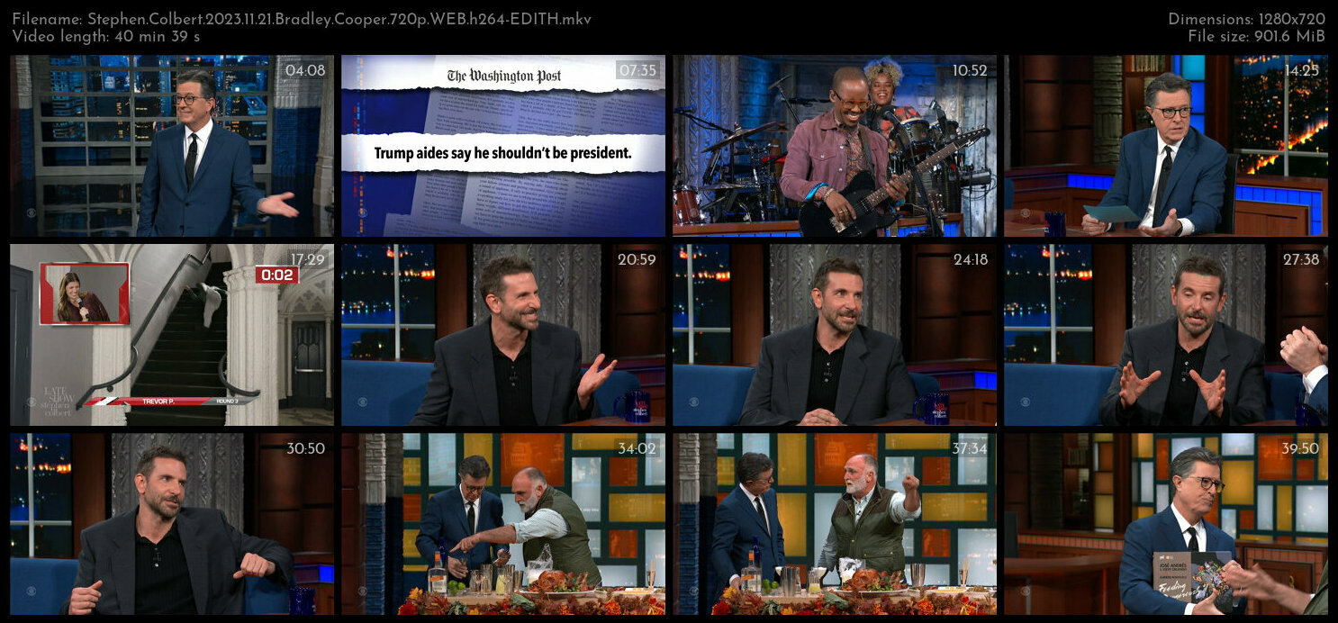 Stephen Colbert 2023 11 21 Bradley Cooper 720p WEB h264 EDITH TGx