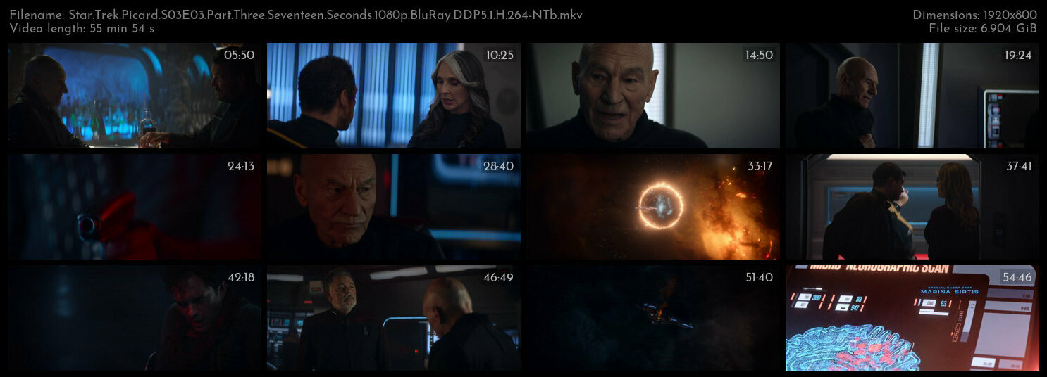 Star Trek Picard S03E03 Part Three Seventeen Seconds 1080p BluRay DDP5 1 H 264 NTb TGx