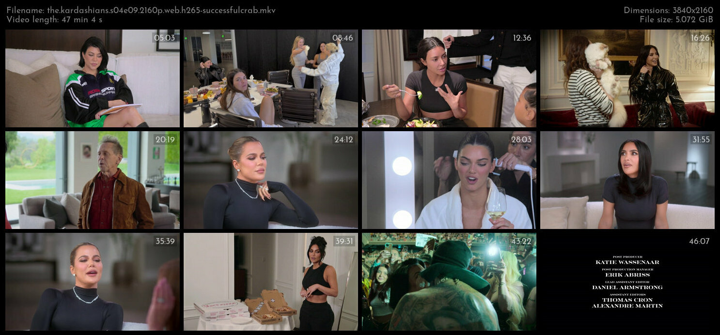 The Kardashians S04E09 2160p WEB H265 SuccessfulCrab TGx
