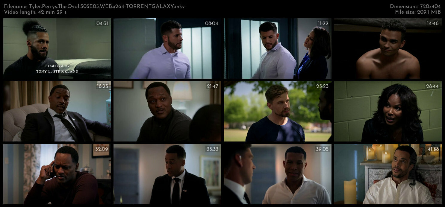 Tyler Perrys The Oval S05E05 WEB x264 TORRENTGALAXY