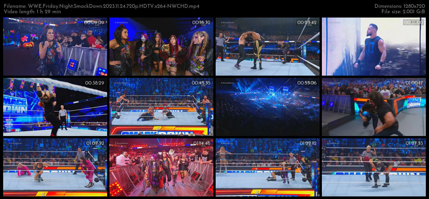 WWE Friday Night SmackDown 2023 11 24 720p HDTV x264 NWCHD TGx