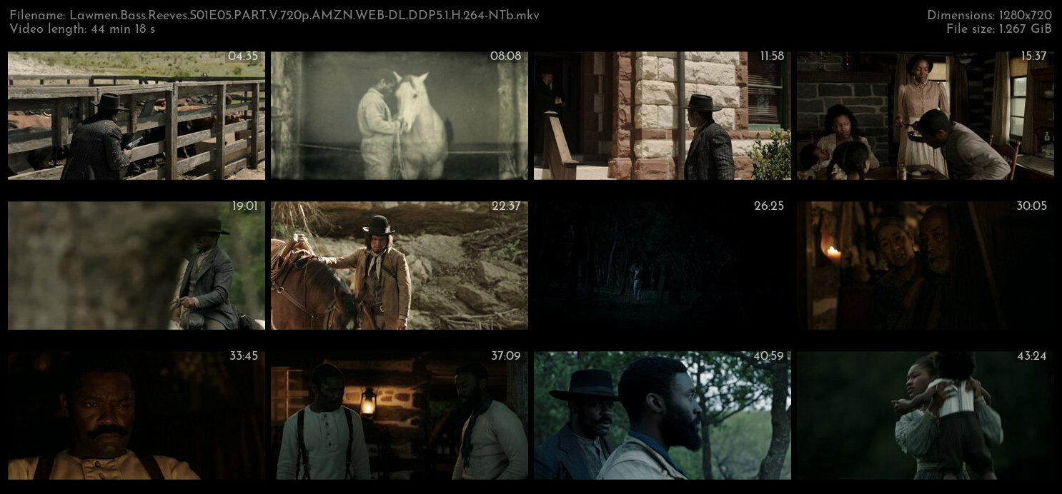 Lawmen Bass Reeves S01E05 PART V 720p AMZN WEB DL DDP5 1 H 264 NTb TGx