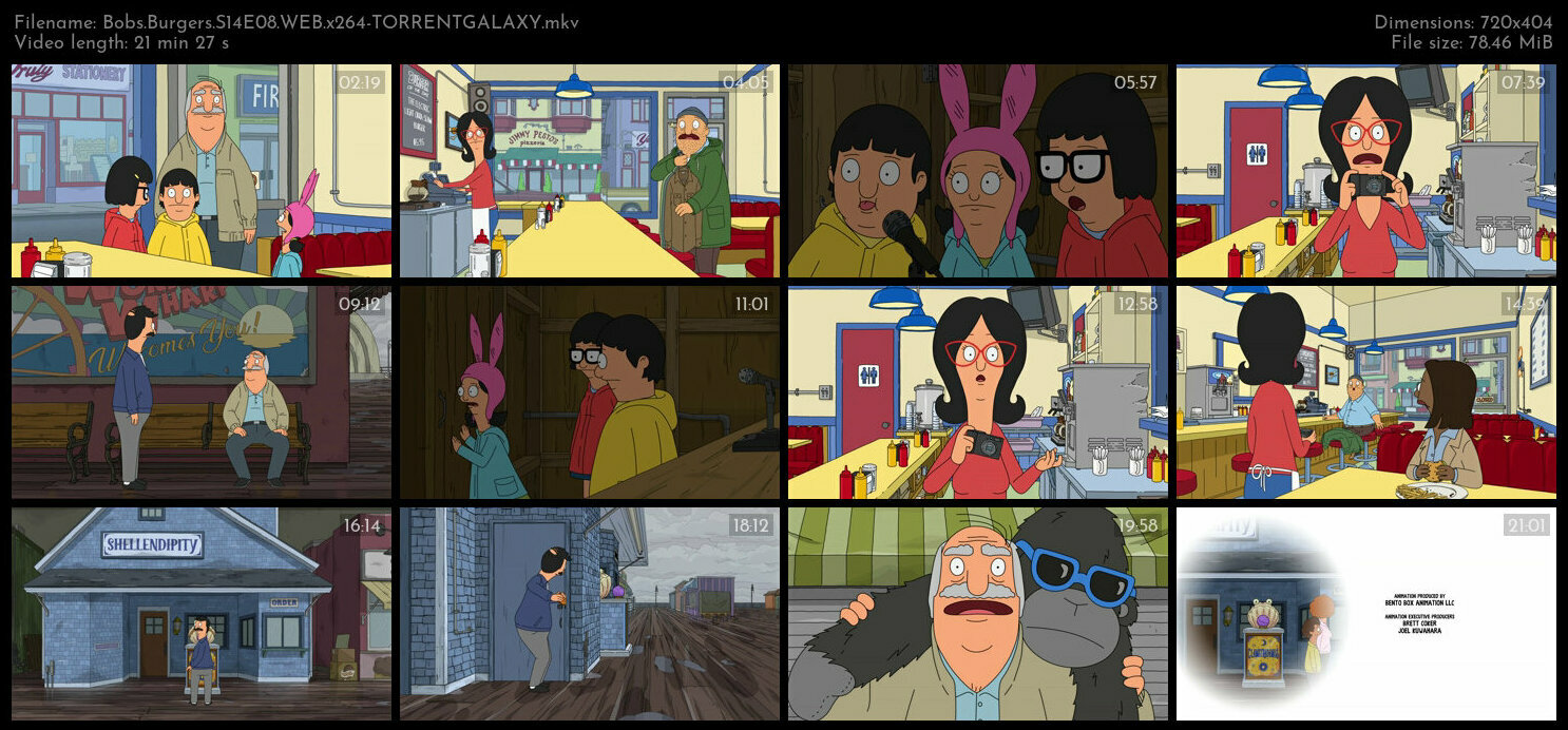 Bobs Burgers S14E08 WEB x264 TORRENTGALAXY